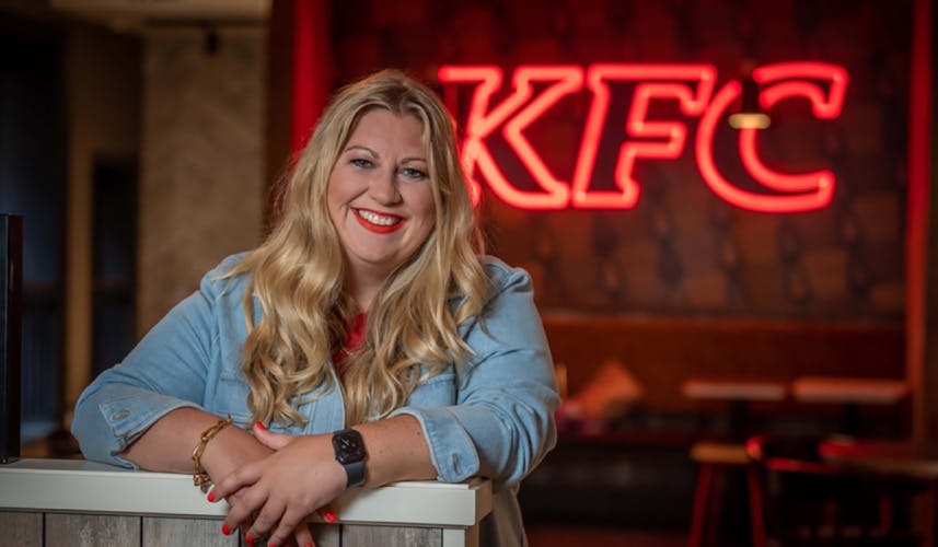 KFC CMO Kate Wall